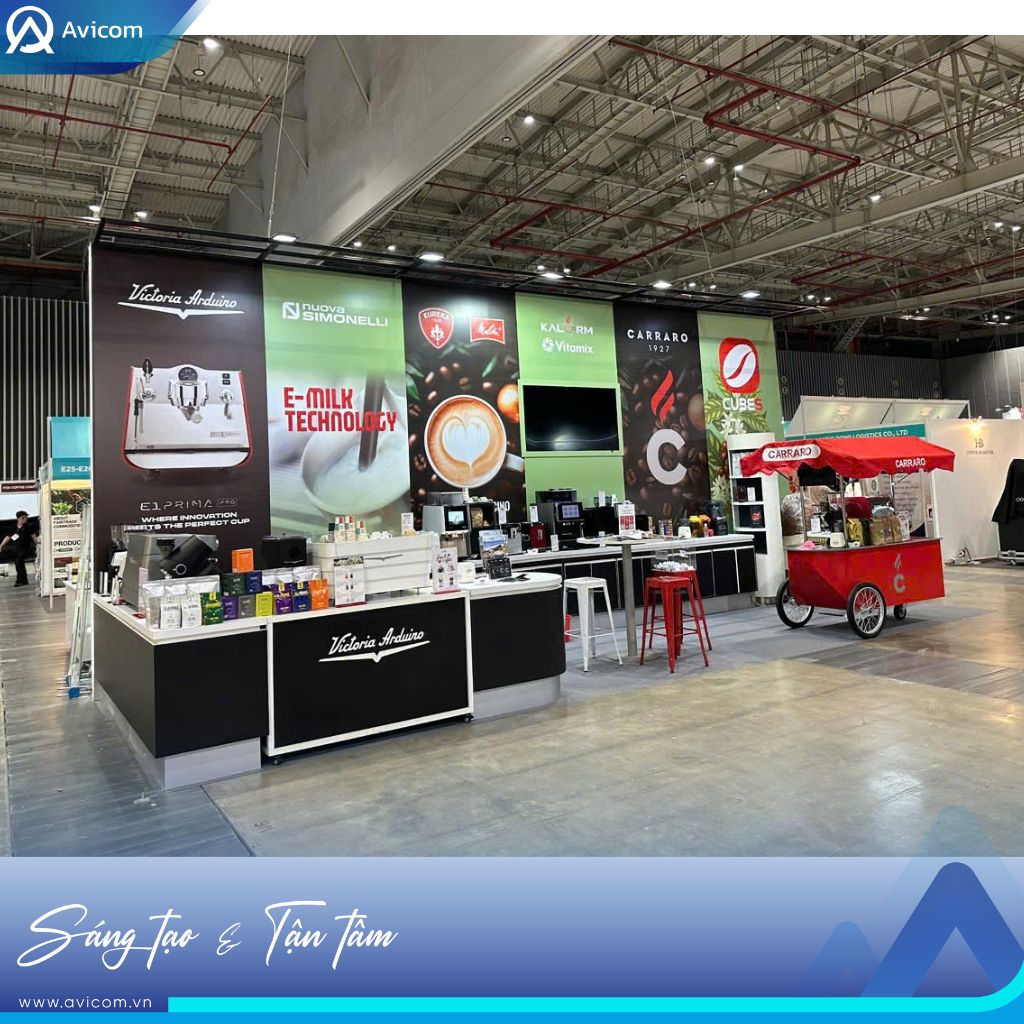 CUBES TẠI CAFE SHOW HỒ CHÍ MINH 2026 – KHÔNG GIAN TRẢI NGHIỆM CÀ PHÊ KẾT HỢP CÔNG NGHỆ HIỆN ĐẠI